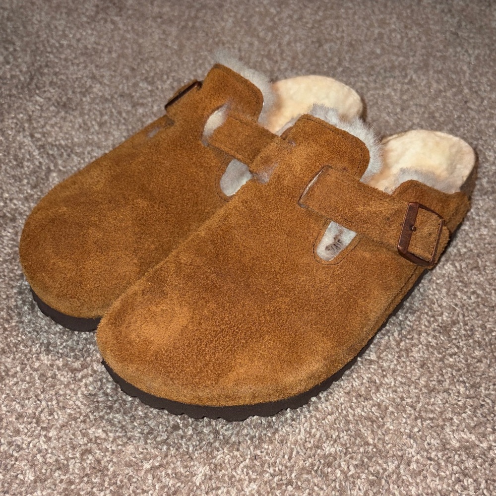 Birkenstock Shearling Clog